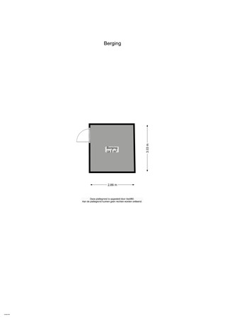 Floorplan - Planetenlaan 41, 9405 PA Assen